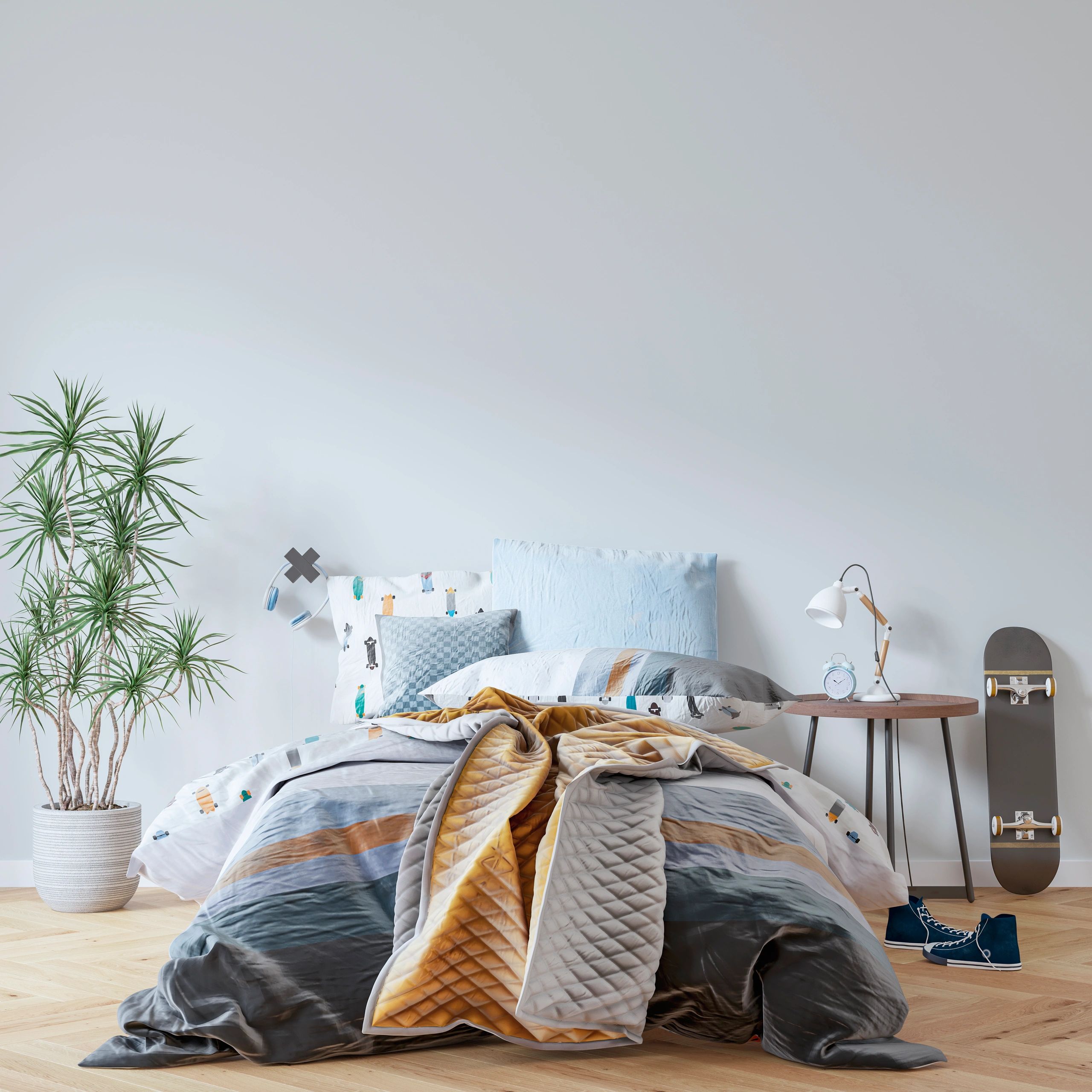 Commissioned quilt with unique style